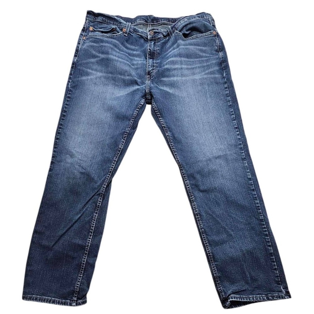 Levis 559 Relaxed Straight Jeans Mens 40x32 Blue‎ Medium Wash Denim 00559-0457